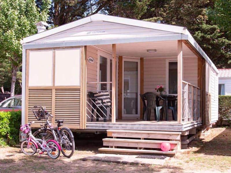 terrasse mobil-home tendance