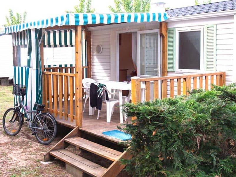 extérieur mobil-home camping